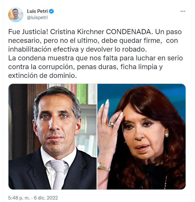 La Reacci N De La Pol Tica Mendocina Ante La Condena A Prisi N Que