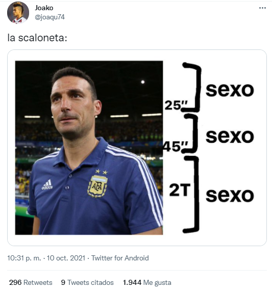 Los mejores memes de La Scaloneta un equipo que tiene a un país