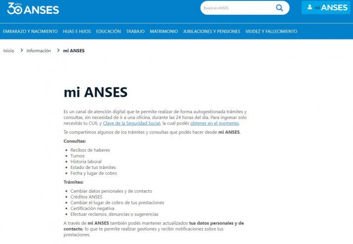 Mi Anses: Paso A Paso Cómo Consultar De Manera Virtual El Recibo De ...