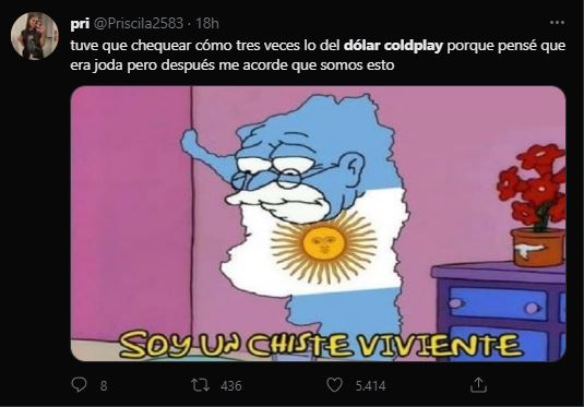 Luego Del D Lar Coldplay Los Memes Cotizaron En Bolsa Voxpopuli Tu Voz Es Noticia