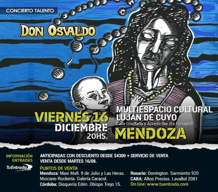 Don Osvaldo Bienvenidos Lyrics