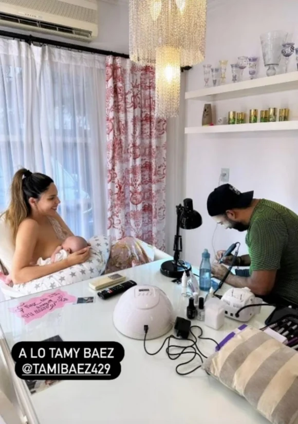 Barby Franco Compartió Una Imagen Con Su Pequeña Hija Y Se Comparó Con Tamara Báez Voxpopuli 1805