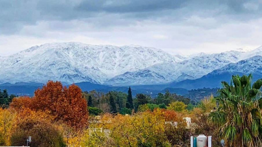 Postales increíbles las fotos en las redes de la primera nevada en