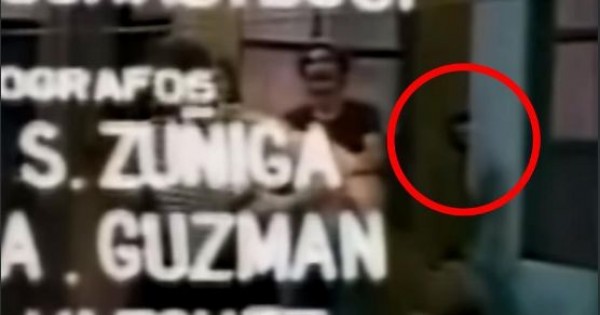 ¿Lo habías visto? Las impactantes imágenes de un fantasma en El Chavo